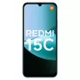 Smartphone Xiaomi Redmi 15C 6,9 polegadas 4 GB RAM 128 GB armazenamento verde menta, 6000 mAh, câmara traseira 50 MP, Helio G81-Ultra