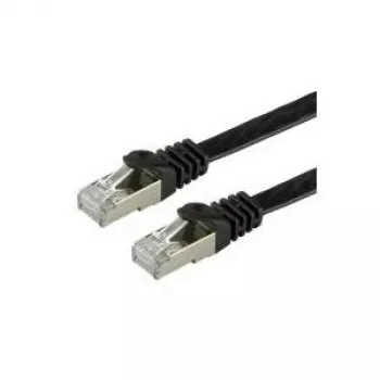 Cabo de patch VALUE FTP Cat.6, plano, preto 1 m (21.99.0971)