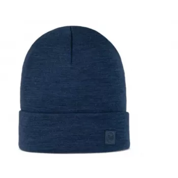 BUFF MERINO PESADO GORRO SOLID NIGHT azul
