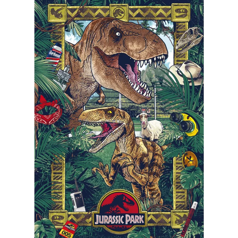 Puzzle Schmidt Spiele Jurassic Park – A Era dos Dinossauros, 1000 peças, 58579