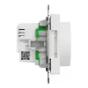 Dímer LED rotativo Schneider Electric WDE002961, Multiwire, 200 W, branco