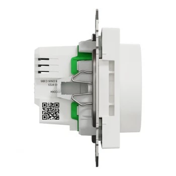 Dímer LED rotativo Schneider Electric WDE002961, Multiwire, 200 W, branco