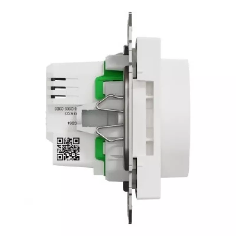 Dímer LED rotativo Schneider Electric WDE002961, Multiwire, 200 W, branco