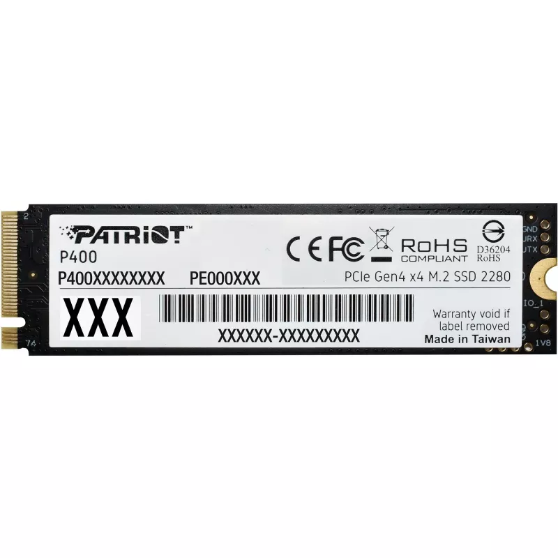 Disco SSD Patriot 500 GB M.2 PCIe Gen4 x4 NVMe 2.0 P400VP500GM28H
