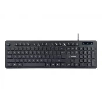 TECLADO MULTIMÉDIA USB ENG/PRETO KB-UML-02 GEMBIRD