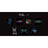 Neon Lights Dog MANTA SNL68MT placa de néon decorativa buldogue francês