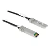 Z HP Enterprise cabo InfiniBand Direct Attach Copper SFP+ para SFP+ 10G de 1 m SFP+ preto