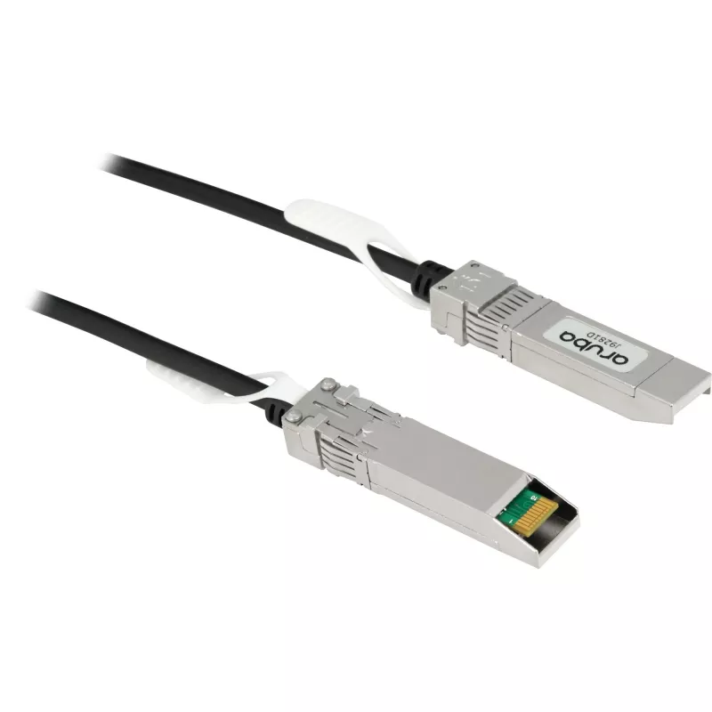 Z HP Enterprise cabo InfiniBand Direct Attach Copper SFP+ para SFP+ 10G de 1 m SFP+ preto
