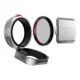 Para-sol Freewell Sunshield FW-FU-XSR para série Fuji X100, prateado, para-sol/acessório de visor