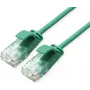 Cabo de rede UTP ROLINE GREEN Cat.6A (Classe EA), LSOH, fino, verde, 0,15 m (21.44.3930)