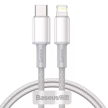 Cabo Lightning Baseus CATLGD-02 1 m branco
