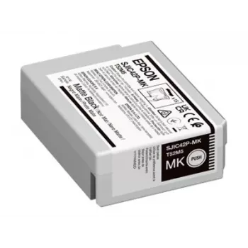 Cartucho de tinta Epson SJIC42P-MK 1 unid. original preto mate