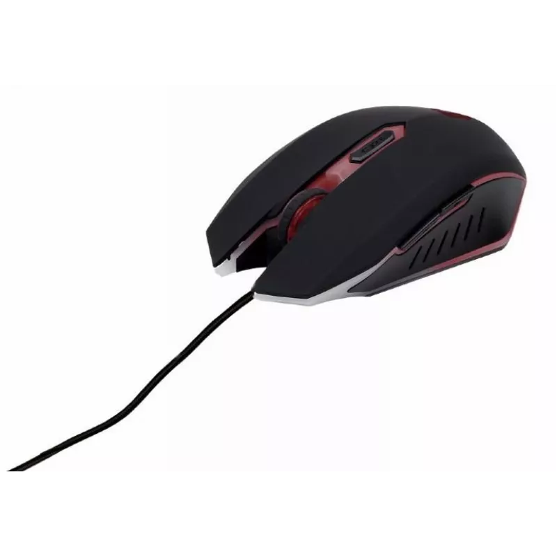 Teclado gaming GEMBIRD GGS-UMG4-02 104 teclas Full-Size USB QWERTY US-Inglês com rato, preto