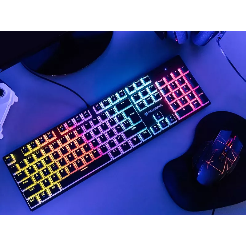 Teclado mecânico TRACER GAMEZONE UNIQUE (PUDDING) USB
