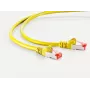 Cabo de rede ShiverPeaks 75717-AY Cat 6A S/FTP PIMF, cabo Ethernet blindado