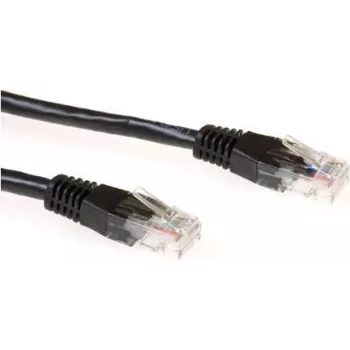 Cabo de rede Ewent Cat6 UTP 5,0 m preto 5 m U/UTP (UTP)