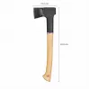 Fiskars Norden N12 machado de rachar, cabo de hickory