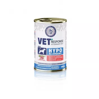 VET RESPONSE Hipoalergénico Coelho - Alimento húmido para cães - 400 g
