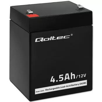 Bateria AGM Qoltec 53033 4.5 Ah 15 V 65.5 A moto