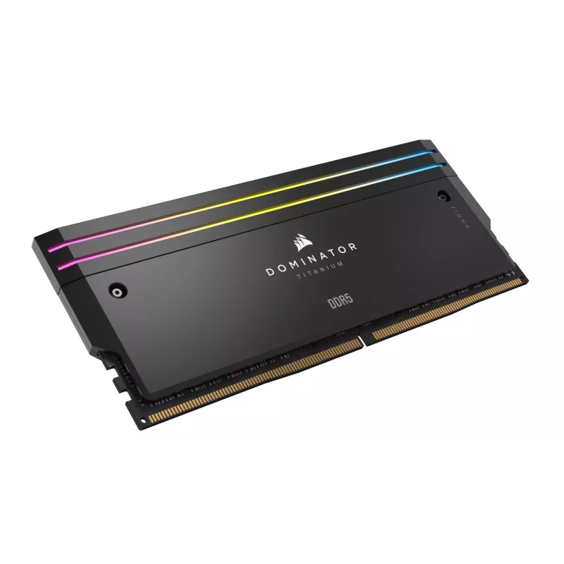 Dominator Titanium DDR5-6600, CL32, Intel XMP 3.0 - kit duplo de 32 GB, preto