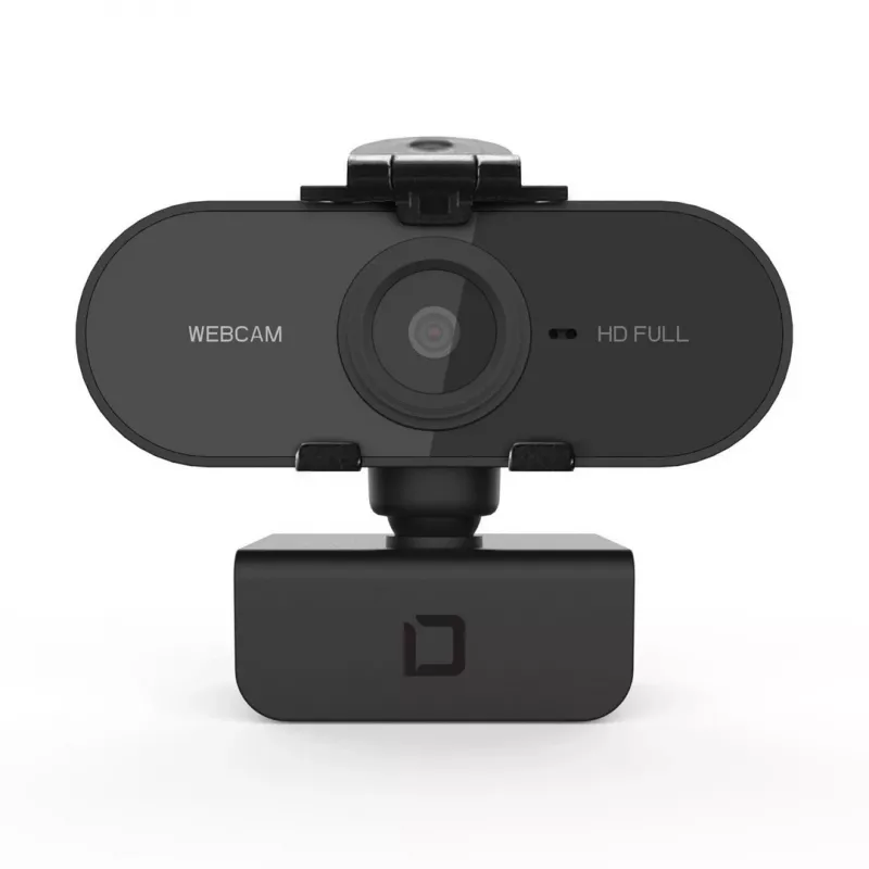 DICOTA D31841 Webcam 1920 x 1080 píxeis USB 2.0 Preto