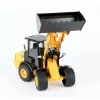 Bruder 02485 CAT carregadora de rodas articulada compacta, veículo de brincar em miniatura, de plástico
