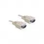Cabo série DeLOCK RS-232 10m bege DB-9 82983