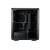 Torre Midi PC Cooler Master MasterFrame 500 Mesh — preta com lateral transparente, suporta ATX/EATX, 2x200 mm à frente, 1x120 mm atrás