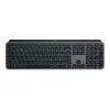 Logitech MX Keys S 920-011589 teclado sem fios de tamanho completo, Bluetooth LE / Logi Bolt, retroiluminado, recarregável por USB-C, QWERTY US International, com apoio de pulsos, grafite
