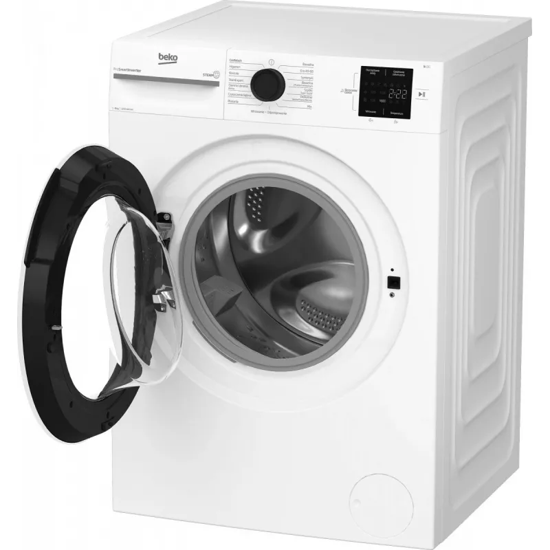 Máquina de lavar roupa BEKO BM1WFU38225WW b100 8 kg 1200 rpm AquaWave branca