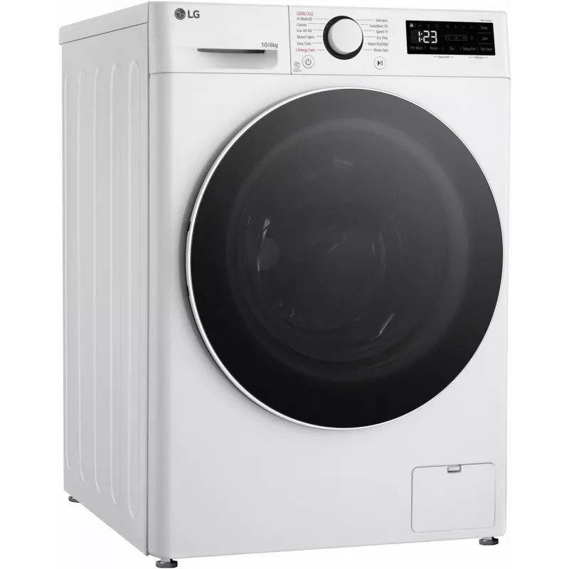 Máquina de lavar e secar roupa LG F4DR510S0W 10 kg 1400 rpm branco
