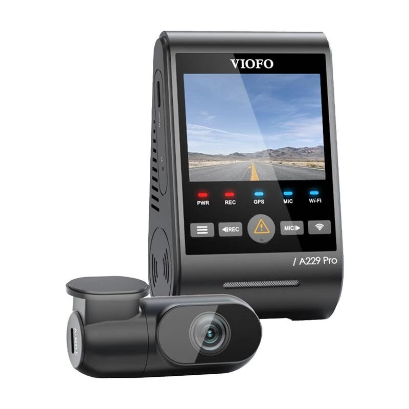Videogravador VIOFO A229 Pro 2CH-G GPS