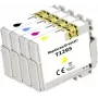 Pack combinado de tinta Renkforce substitui Epson T1295 (C13T129540) compatível preto, ciano, magenta, amarelo RF-I-T1291-4BKCMY4PK RF-5718864 (RF-5718864)