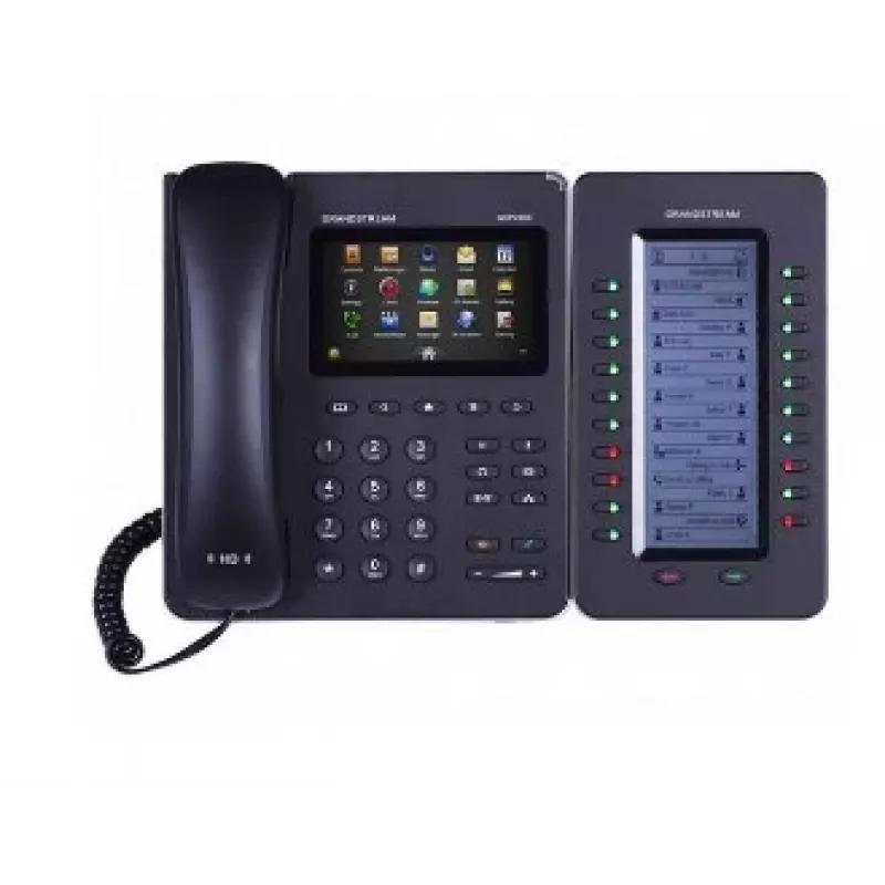 Grandstream Networks GXP2200EXT Módulo de extensão IP Preto 20 teclas