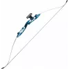 Arco recurvo Take Down POE LANG RE-023U-30 — 30 lb, 1570 mm, corda de 22–29 polegadas, azul