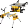 Serra de bancada DEWALT 210 mm com suporte