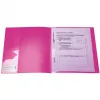 Dossier de arquivo convencional Herma 19638 polipropileno PP rosa A4