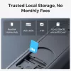 Reolink D340B conjunto de campainha de vídeo a bateria com gongo e cartão microSD de 64GB