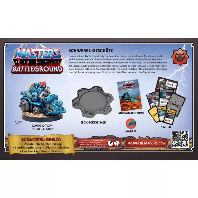 Masters of the Universe: Battleground Wave 6 - Fighting Foe Men Faction, expansão de jogo de tabuleiro