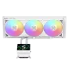 Refrigeração líquida para CPU Gamemax | GLACIER 360 LCD WH | Intel, AMD