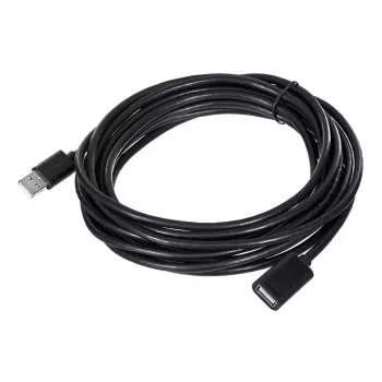Cabo de extensão USB Unitek Y‑C418GBK 5 m USB A para USB A USB 2.0, preto