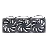 Ventoinha de caixa PHANTEKS M25 PWM 140 mm – pack de 3, preto