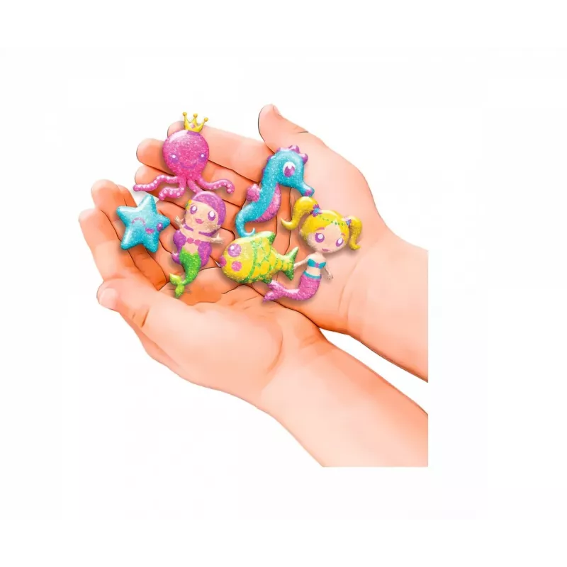 Conjunto SIMBA Aqua Gelz Set Magic Mermaids conjunto de brincar, modelo 106322568, conjunto de trabalhos manuais com contas de gel ativadas por água