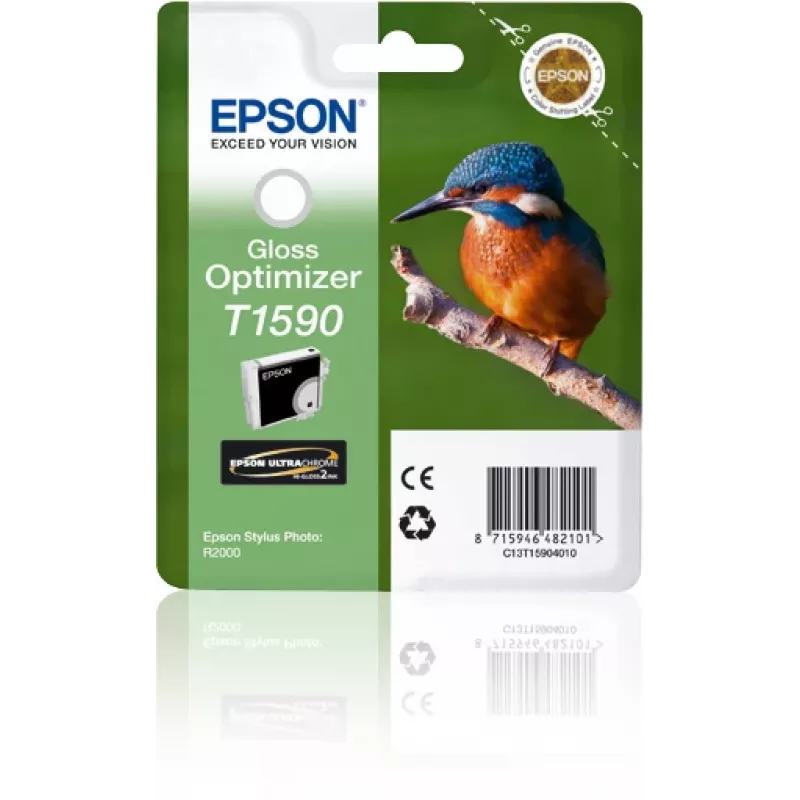 Epson T1590 Gloss Optimizer, Gloss Enhancer, tinta pigmentada, 1 unid.