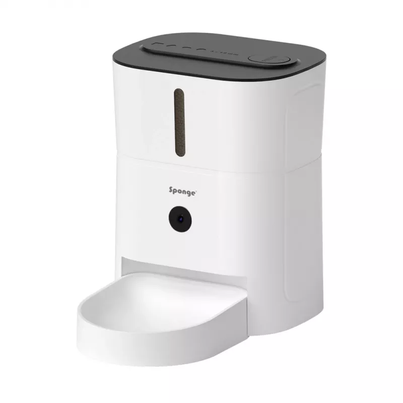 Comedouro inteligente para animais de estimação com câmara Sponge SPONGE Pet Feeder Smart Camera