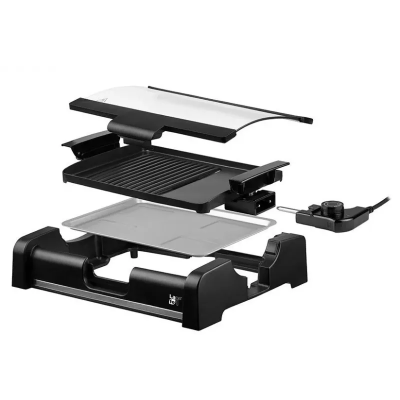 Lafe GRL-003 grelhador elétrico de contacto com tampa, 1650 W