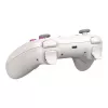 Comando sem fios GameSir T4n branco — Bluetooth, design ergonómico