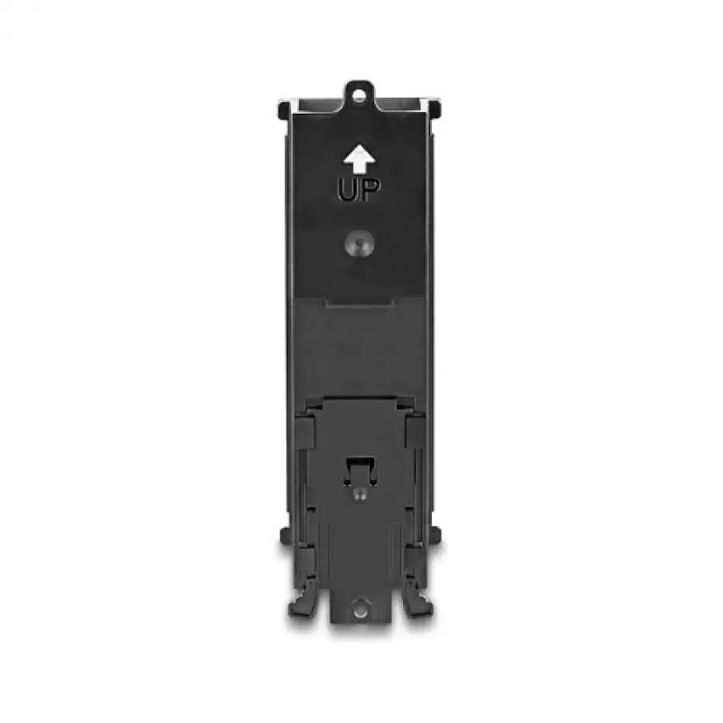 DeLOCK 67039 Suporte Keystone de 8 portas, inclinável, para calha DIN ou montagem na parede