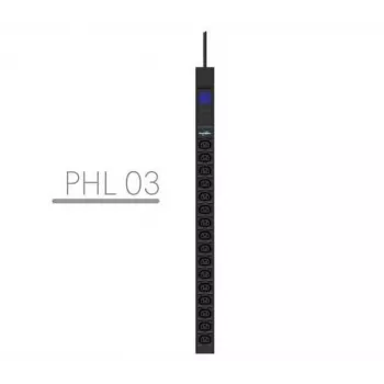 Unidade de distribuição de energia (PDU) PowerWalker 10133027 16 saídas AC 0U preto