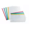 Pasta Forpus, A5, com fecho, em várias cores, transparente